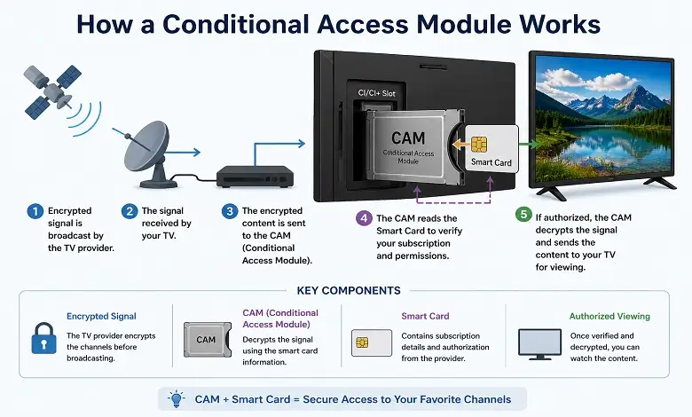 How a Conditional Access Module Works
